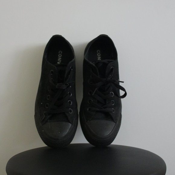 All Black Converse - Picture 2 of 4